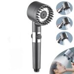 Pommeau de douche haute pression avec arret conomie deau avec filtre douchette douche salle de bain ...