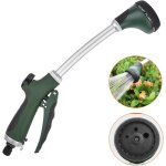 Pommeau de douche de jardin - long 40 cm - 5 types de jets - contr�le du d�bit - antid�rapant