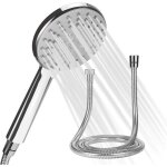 Pommeau de douche de rechange universel réglable avec 5 modes déconomie deau tuyau de douche en métal ... Pommeau de douche de rechange universel réglable avec 5 modes déconomie deau tuyau de douche en métal ...