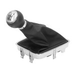 Pommeau de levier de vitesse � 6 vitesses avec soufflet en cuir synth�tique pi�ces de rechange pour int�rieur ...