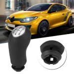 Pommeau de levier de vitesses auto voiture 5 vitesses pour renault clio iii megane ii scenic ii - duo ...