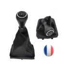 Pommeau soufflet levier 5 vitesses pour peugeot 206 206 + cc sw 406 estate coup