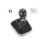 Pommeau soufflet levier 6 vitesses pour polo v 6r 6c (2009  2017) polo 5 (diam 12mm)
