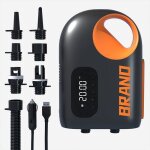 Pompe  air lectrique avec batterie pompe  air rechargeable  double tage avec arrt automatique pour ...