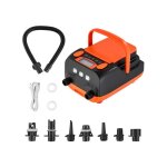 Pompe � air �lectrique - vevor - pour paddle 20 psi - gonfleur pour sup rechargeable avec connecteur ...