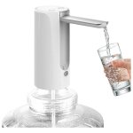 Pompe  bouteille deau - kzq - distributeur lectrique - 3 niveaux de dbit - rechargeable usb - portable ...