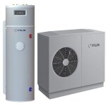 Pompe � chaleur air / eau - intuis - hti70 11 mono ds170d - 11 kw - monophas� - ballon ecs 170 l int�gr� ...