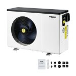 Pompe � chaleur pour piscine - vevor - capacit� de chauffage 251 - 1138 kw - pour piscines hors sol 25 ...