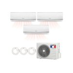 Pompe  chaleur rversible tri - split airton - a poser soi - meme - 2500w - 3500w - readyclim 3x4m