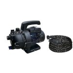 Kit pompe d?arrosage + kit d?aspiration - spido - 5 m - 800 w - d�bit de 36 m� / h - pression de 37 bars ...