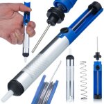 Pompe � dessouder manuelle 185 cm ? corps aluminium buse ptfe 3 mm pour �lectronique et r�paration