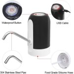 Pompe à eau rechargeable pour bouteilles de 5 gallons distributeur automatique Pompe à eau rechargeable pour bouteilles de 5 gallons distributeur automatique