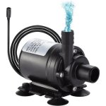 Pompe � eau submersible sans brosse - febest - 12v dc - 800l / h - 5m de hauteur - noir - 6x2x3 cm - ...