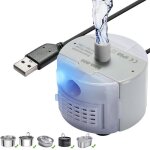 Pompe de fontaine  chat chien fontaine  boire en acier inoxydable pour chats pompe de remplacement ...