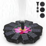 Pompe de fontaine solaire - yyv - 16 w - solaire - plastique - r�sine