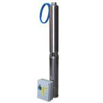 Pompe de forage 4 orlando - gros d�bit 15kw monophas� - 75m� / h � 40hmt