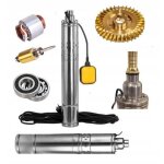Pompe de forage � vis flotte 1500w 60m