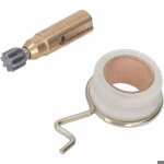 Pompe � huile tron�onneuse ms170 - 250 vis sans fin aluminium / fer remplace 1123 640 3201