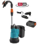 Pompe immerge pour collecteur deau de pluie gardena 2000 / 2 18v p4a