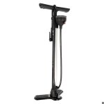 Pompe � pied - xlc - pu - s06 - manom�tre digital - base acier - compatible presta / schrader / dunlop ...