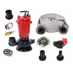 Pompe septique + embouts + tuyau 20m 7777