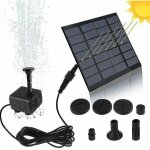 Pompe solaire de bassin - zor� - �cologique - �conome en �nergie - sans batterie - panneau solaire 110x110 ...