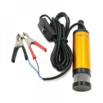 Pompe submersible 12v pour le pompage de leau de gasoil 38mm pompe de transfert de carburant diesel dhuile ...