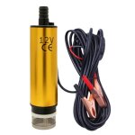 Pompe submersible - non spcifi - 12v - aluminium - 21x5x5 cm - cylindrique