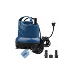 Pompe submersible - mini 2500l / h 40w 230v hauteur dcharge 2. 3m cave / maison / jardin - pompe tiquette ...