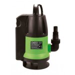 Pompe vide cave flotteur integr - pompe dvacuation eaux charges - 550w - h refoulement 7m - pompe ...