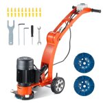Ponceuse Électrique pour sol en béton - vevor - 1500 w - vitesse 1400 tr / min - meuleuse de surface ... Ponceuse Électrique pour sol en béton - vevor - 1500 w - vitesse 1400 tr / min - meuleuse de surface ...