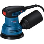 Ponceuse excentrique - bosch professional - gex 125 - 290w - bleu - sac de collecte