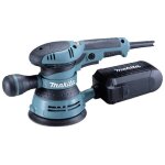 Ponceuse excentrique 300w 125 mm - makita - avec 1 abrasif - makpac - bo5041j