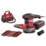 Ponceuse excentrique - skil - 400 w - filaire - � 125 mm - vitesse variable 8000 - 24000 tr / min - syst�me ...