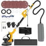 Ponceuse girafe 950w avec aspiration intgre - 220mm / 2100r / min - ponceuse girafe - 9 vitesses - ...