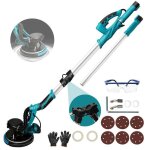 Ponceuse girafe �lectrique 1250 w avec syst�me de d�poussi�rage automatique 5 vitesses �clairage led ...