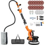 Girafe ponceuse murale lectrique 950w avec aspiration automatique 9 vitesses rglables manche tlescopique ...