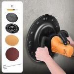 Ponceuse murale �lectrique machine de polissage vitesse variable de 80 � 600 tr / min avec tige de m�lange ...