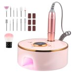 Ponceuse � ongles �lectrique 13 en 1 avec s�choir � ongles uv 35 000 tr / min lime � ongles �lectriqueavec ...
