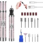 Ponceuse  ongles professionnelle 20000 tr / min puissante et portable rglable pour salon et maisonavec ...