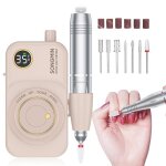 Ponceuse à ongles professionnelle 35 000 rpmlime électrique sans fil portable avec jeu de forets pour ... Ponceuse à ongles professionnelle 35 000 rpmlime électrique sans fil portable avec jeu de forets pour ...