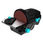 Cecotec ponceuse � disque perfectsurface 1000 ? 140 w 125 mm table inclinable adaptateur aspirateur