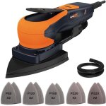 Ponceuse triangulaire maxxt moteur brushless 350w 3mm orbite ergonomique