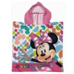 Poncho - cape de bain minnie disney  capuche - 50 x 100 cm cm - color - couleur:rose taille:taille ...