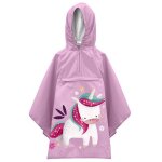 Poncho cape de pluie imperméable pour enfant rose taille unique Poncho cape de pluie imperméable pour enfant rose taille unique