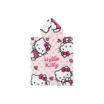 Poncho - hello kitty - rose - 100% polyester - enfant - automne / hiver