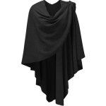 Ponchoponcho ch�le finement drap� tricot� cape cardiganchaud poncho cape �charpe ch�le hiver automne ...