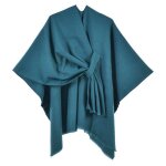 Ponchoponcho femme elgant croise devantchaud poncho cape rversible charpe chle hiver automne cadeau ...