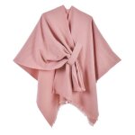 Ponchoponcho femme elgant croise devantchaud poncho cape rversible charpe chle hiver automne cadeau ...