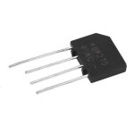 Pont redresseur plat � diodes 2a 1000v kbp210 pour circuit �lectronique 10 pi�ces